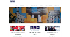 Desktop Screenshot of budapestsemesters.com